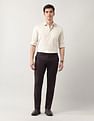 Arrow Mid Rise Regular Fit Autoflex Trousers