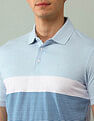 Arrow Horizontal Striped Regular Fit Polo Shirt