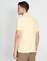 Arrow Horizontal Stripe Pique Polo Shirt