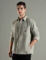 Tommy Hilfiger Solid Oversized Fit Cotton Shirt