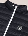 U.S. Polo Assn. Panelled Colour Block Puffer Jacket