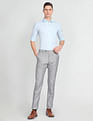Arrow Windowpane Check Slim Fit Shirt