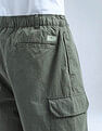 Flying Machine Mid Rise Cobain Loose Fit Cargos