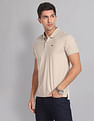 AD by Arvind Wrinkle Resistant Quick Dry Smart Polo Shirt