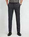 Arrow Newyork Slim Fit Mid Rise Trousers