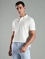 Tommy Hilfiger Embroidered Logo Regular Fit Cotton Polo T- Shirt