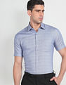 Arrow Short Sleeve Windowpane Check Shirt