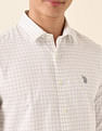 U.S. Polo Assn. Tailored Fit Graph Checked Shirt
