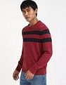 Tommy Hilfiger Striped Regular-Fit Cotton Sweater