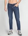 Flying Machine Stone Wash Slash Slim Tapered Jeans