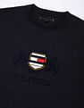 Tommy Hilfiger Embroidered Logo Regular-Fit Cotton Sweatshirt