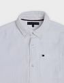 Tommy Hilfiger Kids Boys Solid Regular Fit Seersucker Shirt