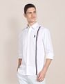 U.S. Polo Assn. Vertical Brand Stripe Cotton Shirt