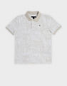Tommy Hilfiger Kids Boys Printed Regular Fit Cotton Polo T-Shirt