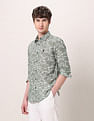 U.S. Polo Assn. Denim Co. Floral Printed Regular Fit Shirt