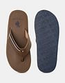 U.S. Polo Assn. Men Nesta Striped Flip Flops