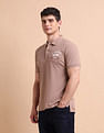 U.S. Polo Assn. Denim Co. Brand Printed Muscle Fit Polo Shirt