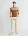 Arrow Sport Regular Fit Clourblocked Polo Shirt