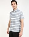 Tommy Hilfiger Striped Regular-Fit Cotton Polo Shirt