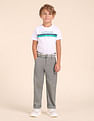 U.S. Polo Assn. Kids Boys Pure Cotton Slim Fit Trousers