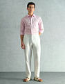 Arrow Cotton Linen Slim Fit Shirt