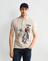 U.S. Polo Assn. Denim Co. Muscle Fit Graphic Polo Shirt