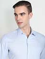 Arrow Cutaway Collar Windowpane Check Formal Shirt