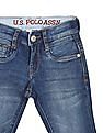 U.S. Polo Assn. Kids Mid Rise Stone Wash Jeans