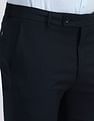 Arrow Slim Fit Mid Rise Trousers