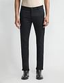 Arrow Sport Slim Fit Geometric Patterned Trousers