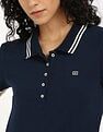 Tommy Hilfiger Solid Slim-Fit Cotton Polo T-Shirt