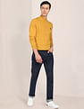 U.S. Polo Assn. Mock Neck Solid Sweater