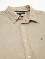 Tommy Hilfiger Solid Regular-Fit Linen Shirt