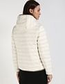 Tommy Hilfiger Regular-Fit Polyester Hooded Neck Quilted Jacket