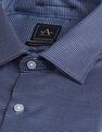 Arrow Manhattan Slim Fit Textured Autopress Shirt