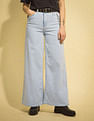 Flying Machine Women K-Street X Ultra Wideleg Fit Jeans