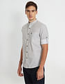 U.S. Polo Assn. Denim Co. Mandarin Collar Printed Shirt