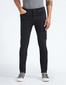 Flying Machine Slash Slim Tapered Fit Mid Rise Jeans
