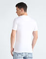 Calvin Klein Transitional Cotton Solid T-Shirt