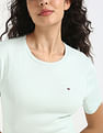 Tommy Hilfiger Solid Regular-Fit Cotton T-Shirt
