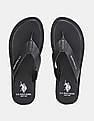 U.S. Polo Assn. V-Strap Brand Print Aldan Flip Flops