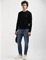 Calvin Klein Crew Neck Textured Sweater
