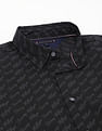 Tommy Hilfiger All Over Script Slim Flex Shirt