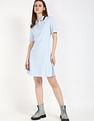 Tommy Hilfiger Cotton Polo Collar T-Shirt Dress