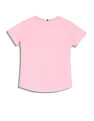 Tommy Hilfiger Kids Girls Logo Slim-Fit Cotton T-Shirt