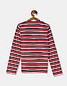 U.S. Polo Assn. Kids Boys Striped Henley T-Shirt
