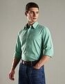 Tommy Hilfiger Striped Regular Fit Cotton Shirt