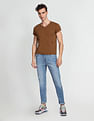 Flying Machine Slash Slim Tapered Stone Wash Jeans
