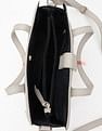 Tommy Hilfiger Solid Brown Pu Hand Bag