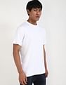 Calvin Klein Jeans Solid Regular-Fit Cotton T Shirt